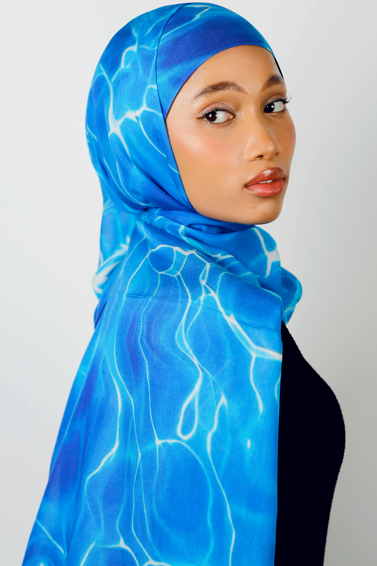 Modal Hijab - Aqua Wave