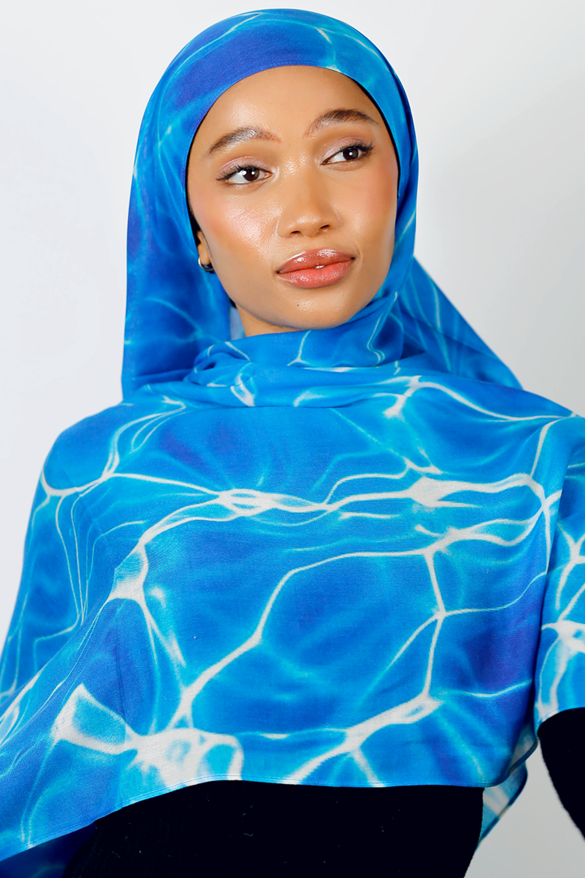 Modal Hijab - Aqua Wave